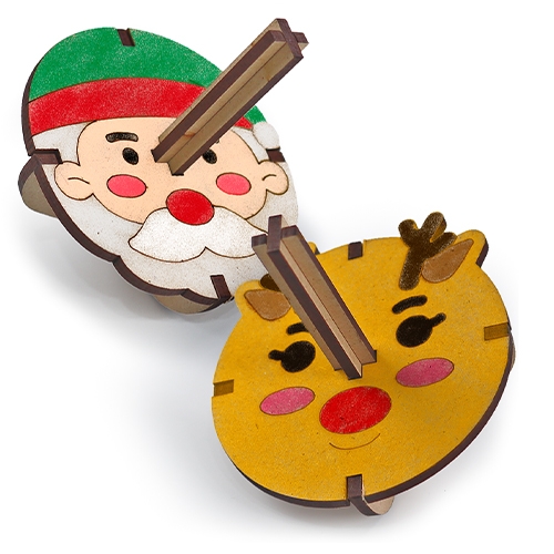 [하하당] 해피 크리스마스 나무팽이 (2종 택1)