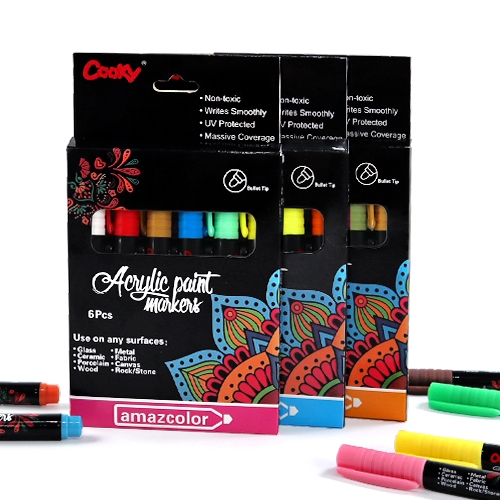 [하하당] 아크릴펜 6색 (3종 택1)