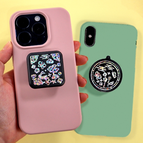 [하하당] 자개스티커 스마트톡 (2종 택1)