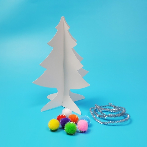 크리스마스 트리 꾸미기 /유아미술놀이/미술수업패키지