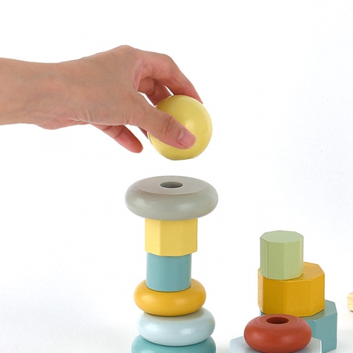 [투키토이]파스텔모양쌓기타워(008B)