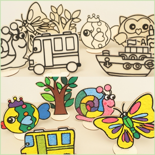 입체 라인 액자 꾸미기(8종 택1)