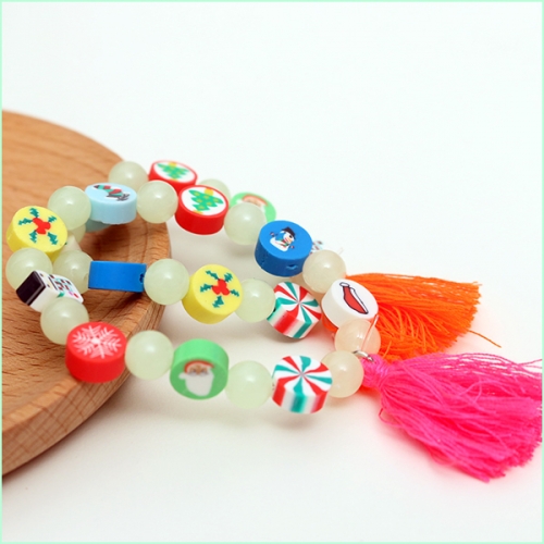 크리스마스 야광 팔찌