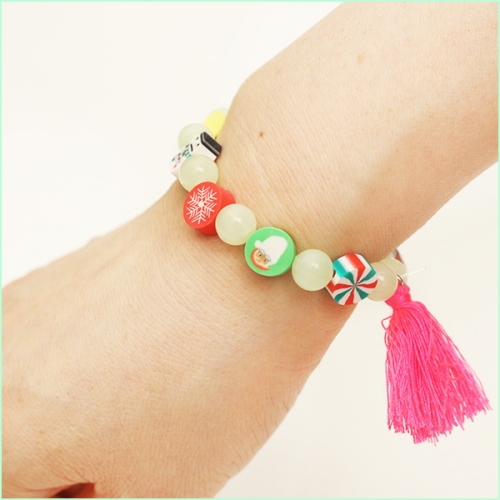 크리스마스 야광 팔찌