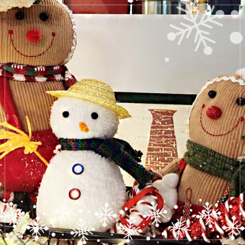 수면 양말 눈사람