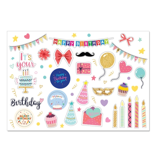 생일 스티커(3매)