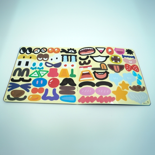 [무한] 표정꾸미기 스티커북 시리즈