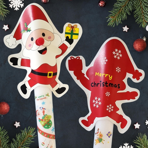 만들기 크리스마스 산타 LED 막대 응원봉 (5인용)