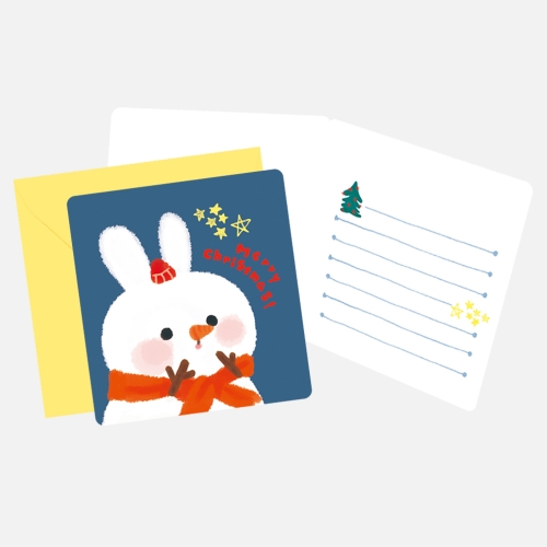 [FS517] 미니 크리스마스 카드 (12종 1세트)