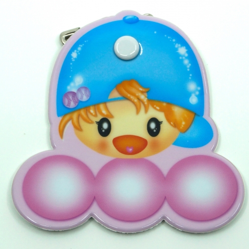 [무한] 옷핀 명찰 (10개/봉)