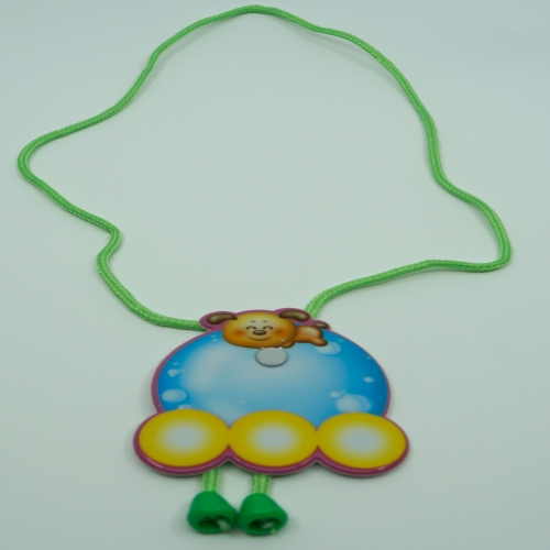 [무한] 끈 조절 일반형 목걸이 명찰 (10개/봉)