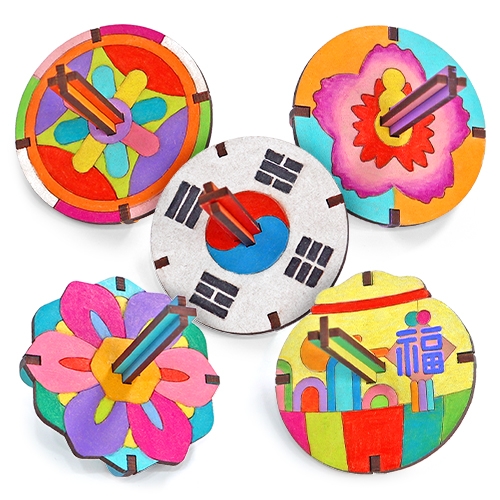 [하하당] 한국 전통 나무팽이 (5종 택1)