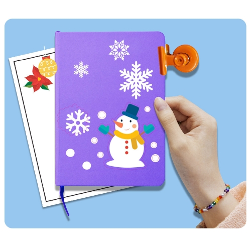 겨울 장식 스티커(3매)