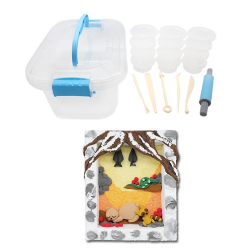 클레이 놀이터 모양놀이 5단계