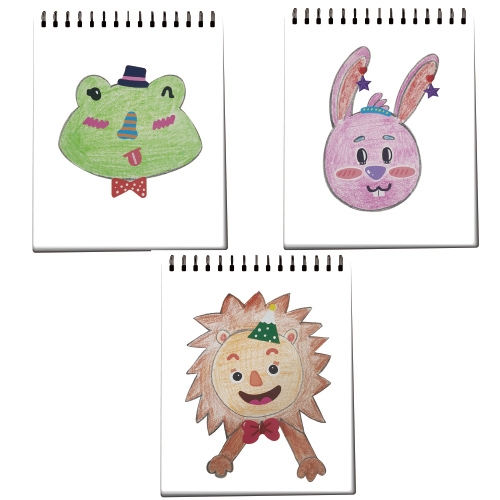 [무한] 얼굴 꾸미기 스티커 6종