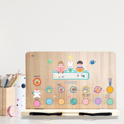 [키즈비전] 바른습관챌린지독서대+칭찬스티커증정