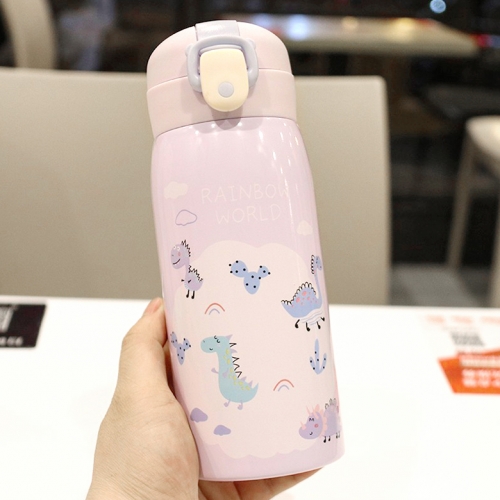 [키즈비전] 파스텔 디노보온병 350m