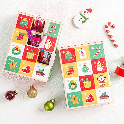 여는 재미가있는 미니 캘린더 어드벤트 12구 크리스마스선물