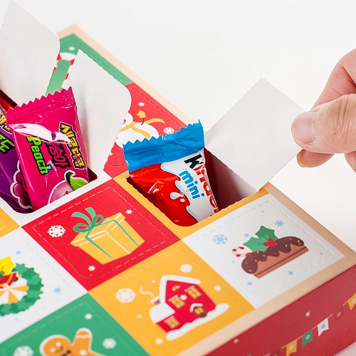 여는 재미가있는 미니 캘린더 어드벤트 12구 크리스마스선물