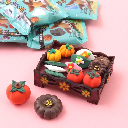 우드 DIY  다과상 클레이세트 만들기 명절 미니 소반 전통 차림 우드조립 점토 촉감 놀이