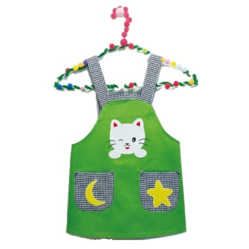 [무한] 어린이 앞치마 (노랑/연두)