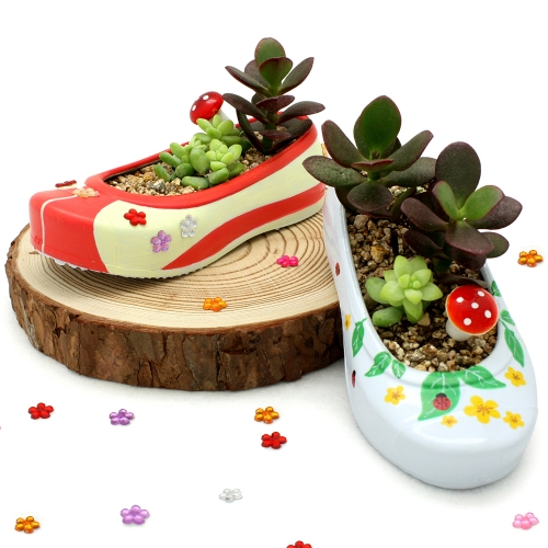 꼬마고무신 다육심기(2개완성)