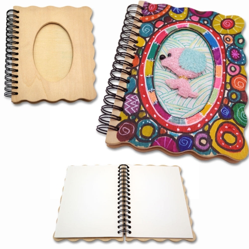 책 만들기 나무 표지 북아트