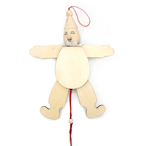 [만꾸] 웃고울고춤추는 피에로 (1인용) / 세계여러나라 움직이는 인형 만들기