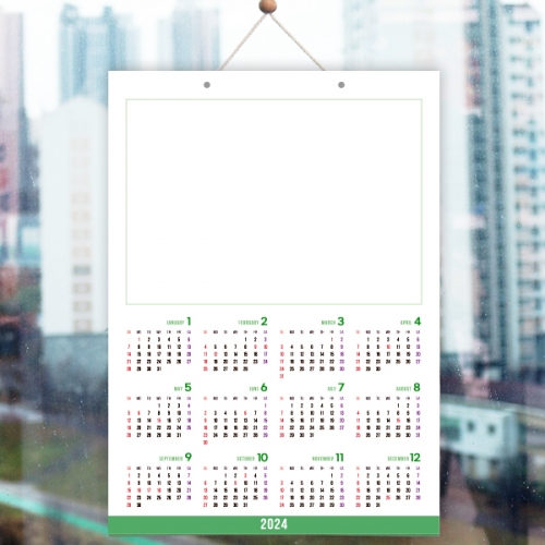 2024년 벽걸이 그리기 달력(5개 이상 구매 가능)