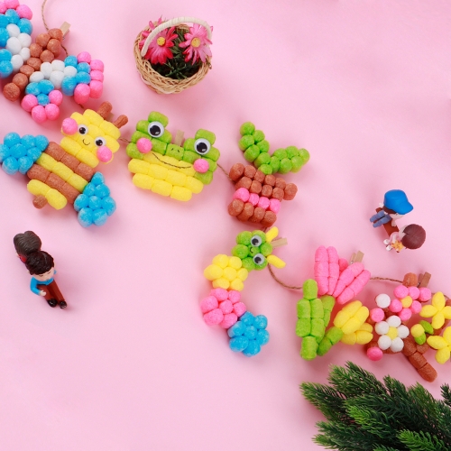 미니플레이콘 가랜드만들기(봄 친구들)