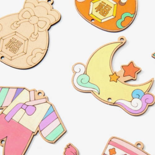 295 전통 명절 풍경만들기 튜브벨