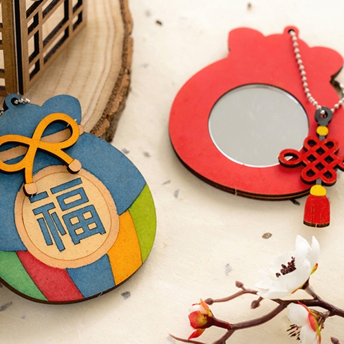 297 전통소품 복주머니 손거울 만들기