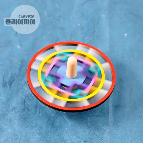 전통문양 나무팽이 만들기 6종