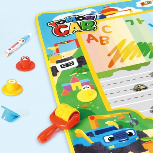 토몬카 워터매트 놀이매트 물감놀이 도장놀이_키움