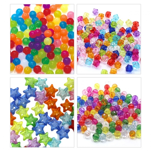 아크릴 비즈 9종