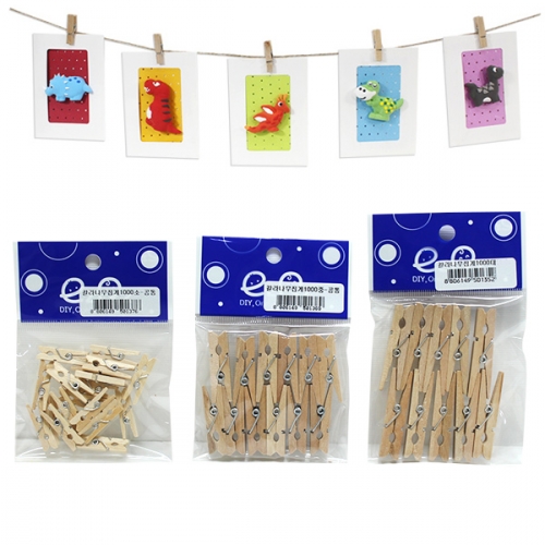 나무 집게 소 중 대