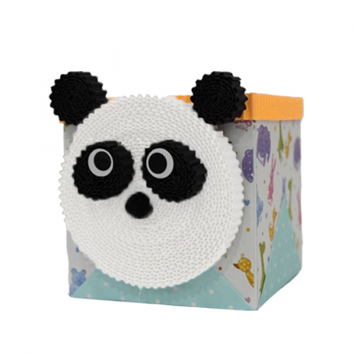 [감성쫑이] 골판지 팬더 연필꽂이