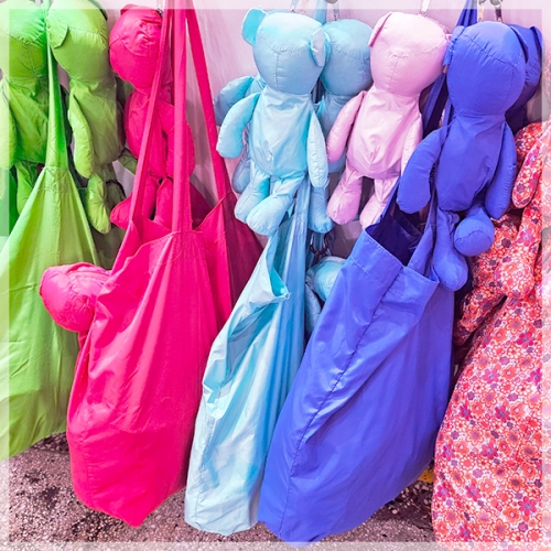 곰돌이 키링 장바구니