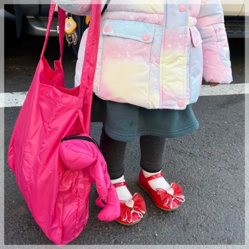 곰돌이 키링 장바구니