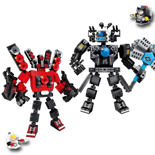 스키비디 토일렛 대격돌 최강자전 타이탄 스피커맨vs카메라맨 블록