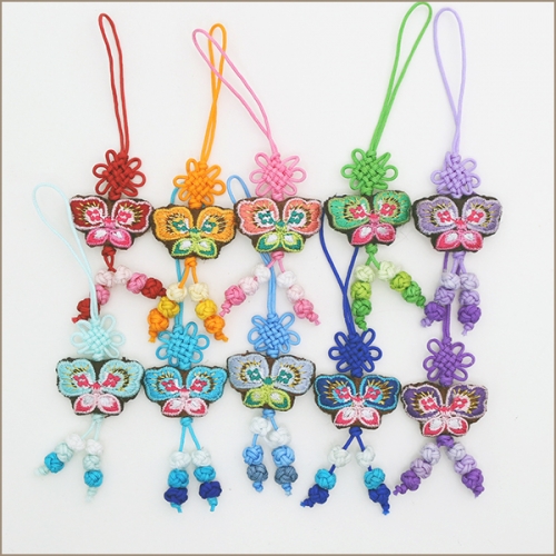 나비 전통매듭 고리(5개)