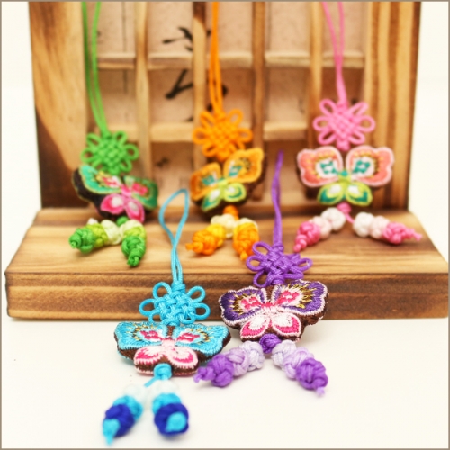 나비 전통매듭 고리(5개)