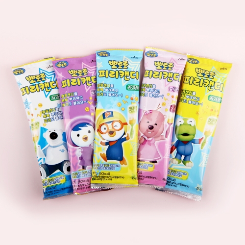 뽀로로 피리부는 사탕 톡톡 팝핑캔디 사과맛 포도맛 혼합 1박스