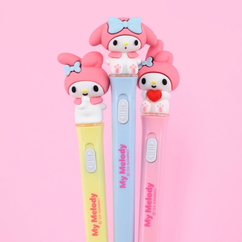 산리오 마이멜로디 피규어 라이트 3색볼펜 30개세트 1BOX