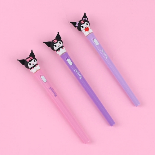 산리오 쿠로미 피규어 라이트 3색볼펜 30개세트 1BOX