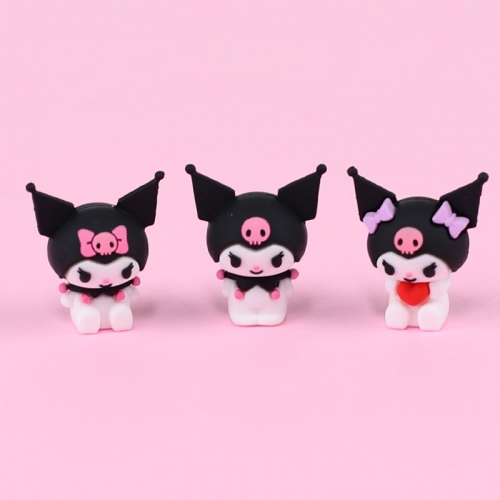 산리오 쿠로미 피규어 라이트 3색볼펜 30개세트 1BOX