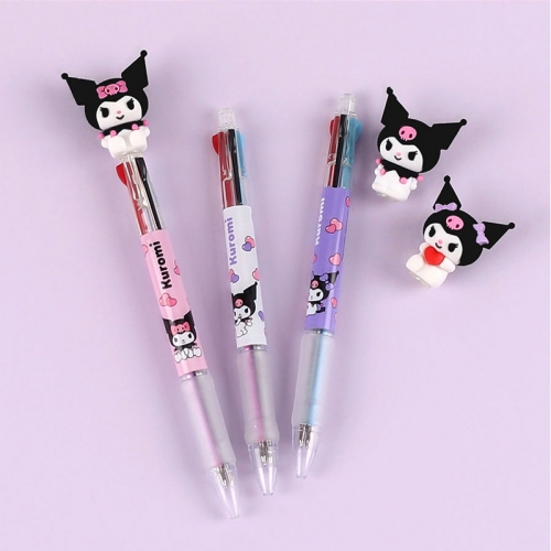 산리오 쿠로미 피규어 3색 볼펜 신학기 볼펜 30개 세트 1BOX