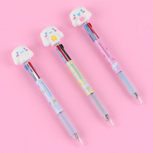 산리오 시나모롤 피규어 3색 볼펜 신학기 볼펜 30개 세트 1BOX