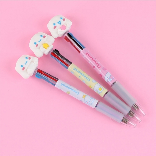 산리오 시나모롤 피규어 3색 볼펜 신학기 볼펜 30개 세트 1BOX