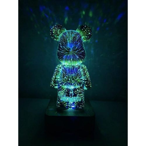 갤럭시 베어 LED 무드등 곰돌이 은하수 별빛 오로라 우주 감성 조명